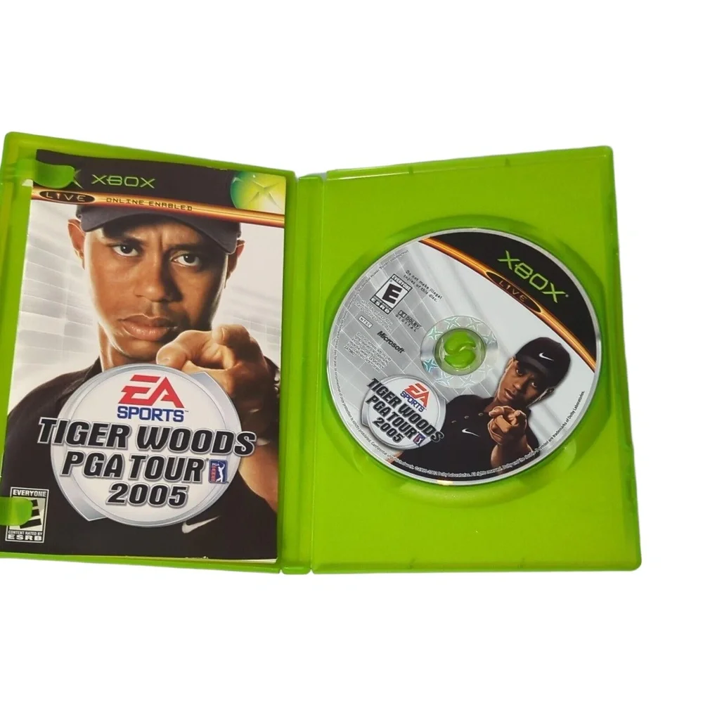 Tiger Woods PGA Golf Tour 2005 Microsoft Xbox -‎ Complete + Manual CIB